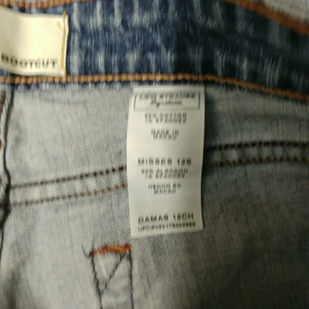 Levi Strauss Signature Mid Rise Boot Cut. 12S - Picture 6 of 7